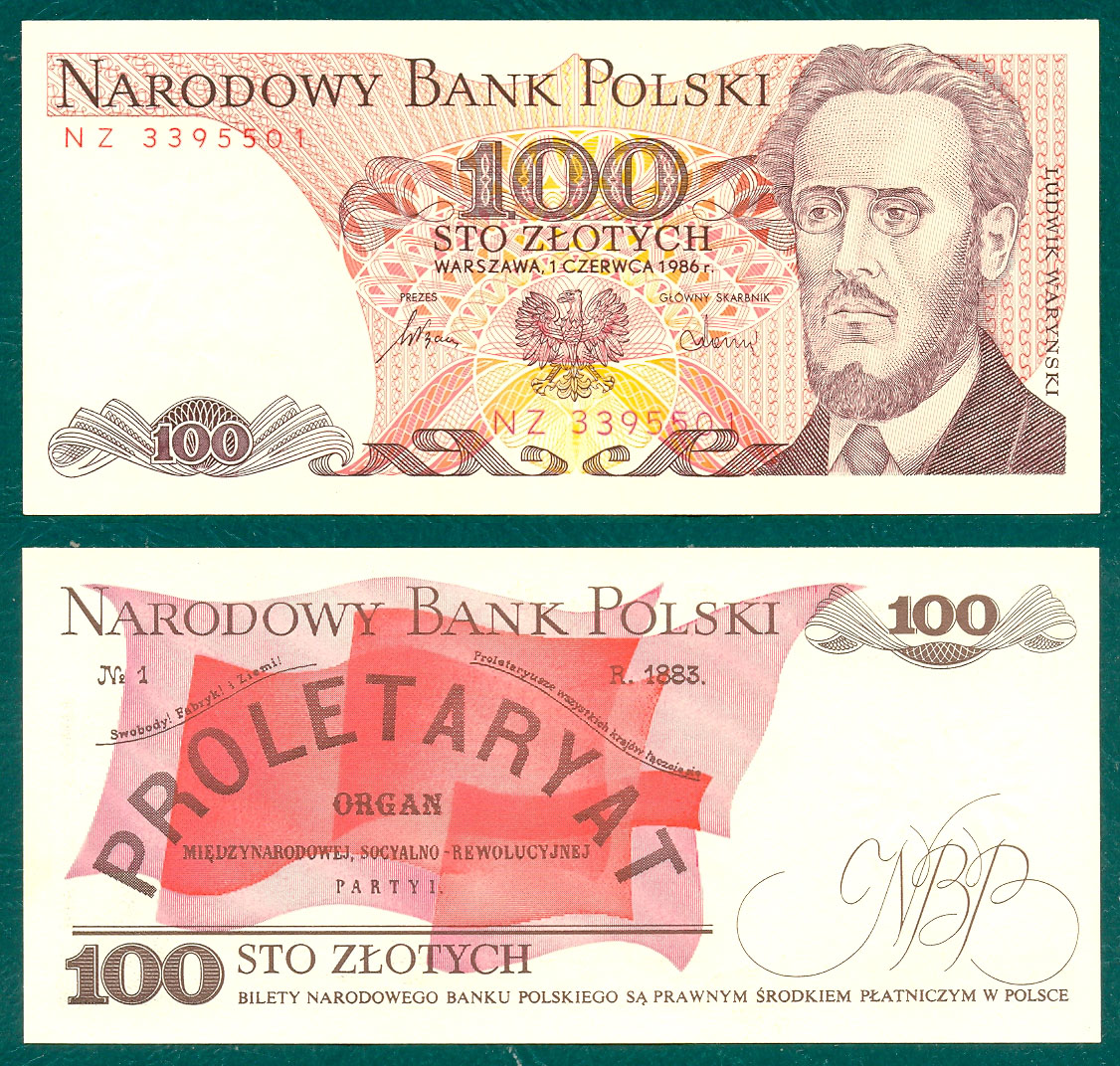100 zlotys